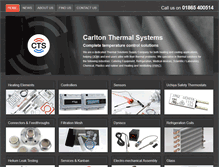 Tablet Screenshot of carltonthermal.com